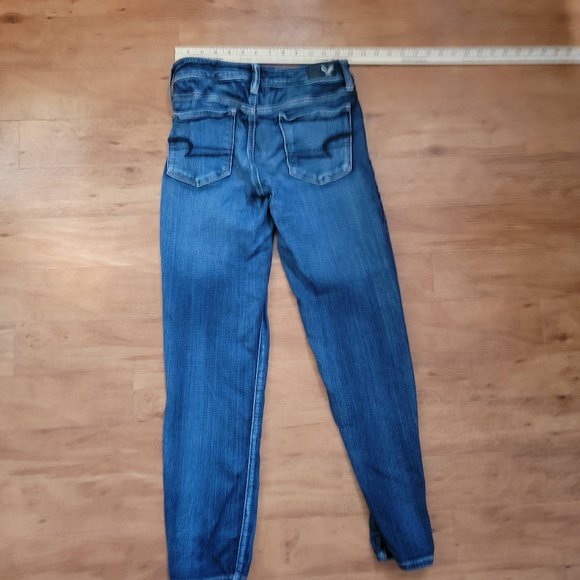 American Eagle Skinny Jeans Size 4 - Picture 9 of 10